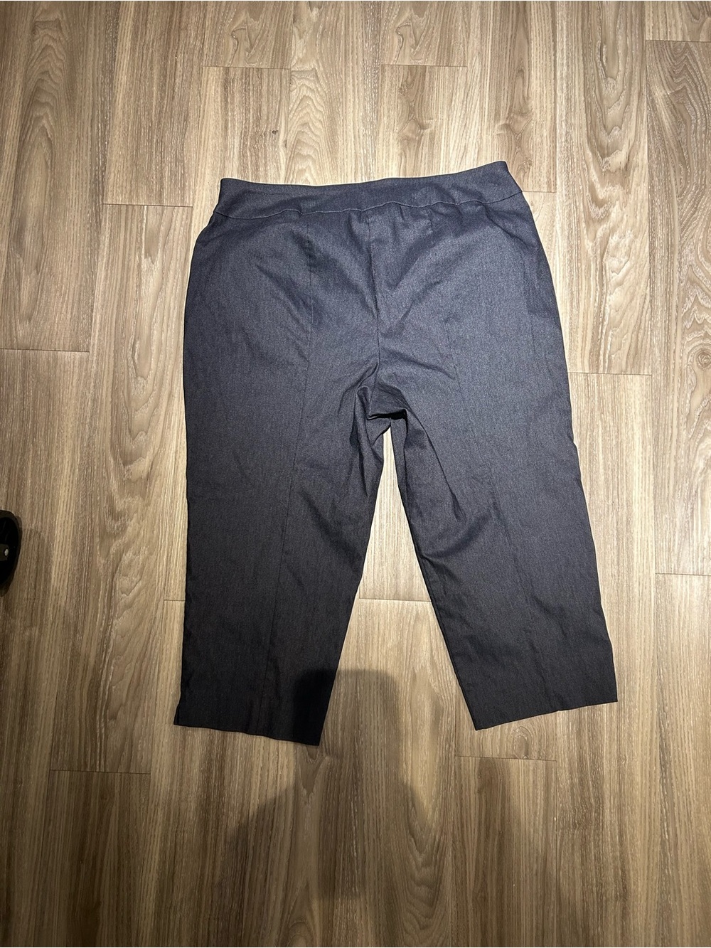 Cato Women's Dark Gray Cropped Dress Pants